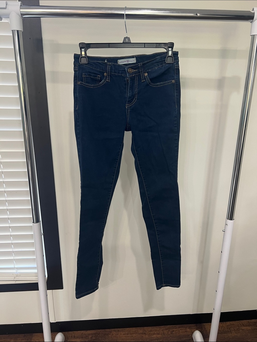 Dark Blue Women's Skinny Jeans